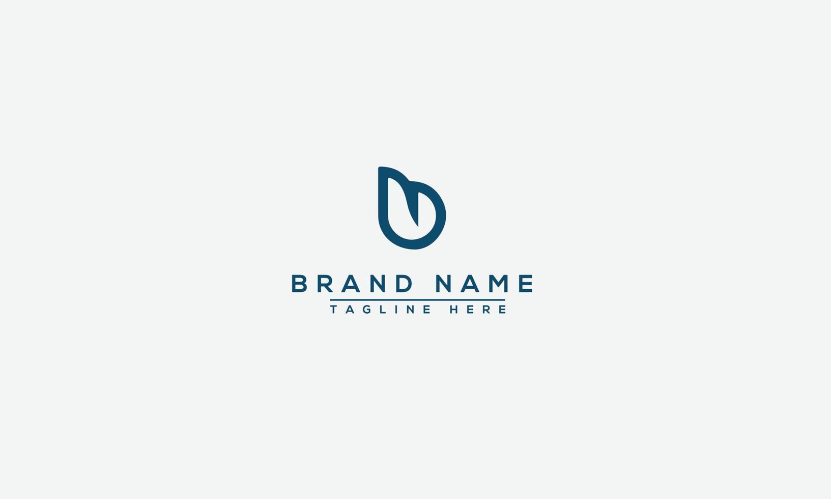 b logo design template elemento di branding grafico vettoriale. vettore