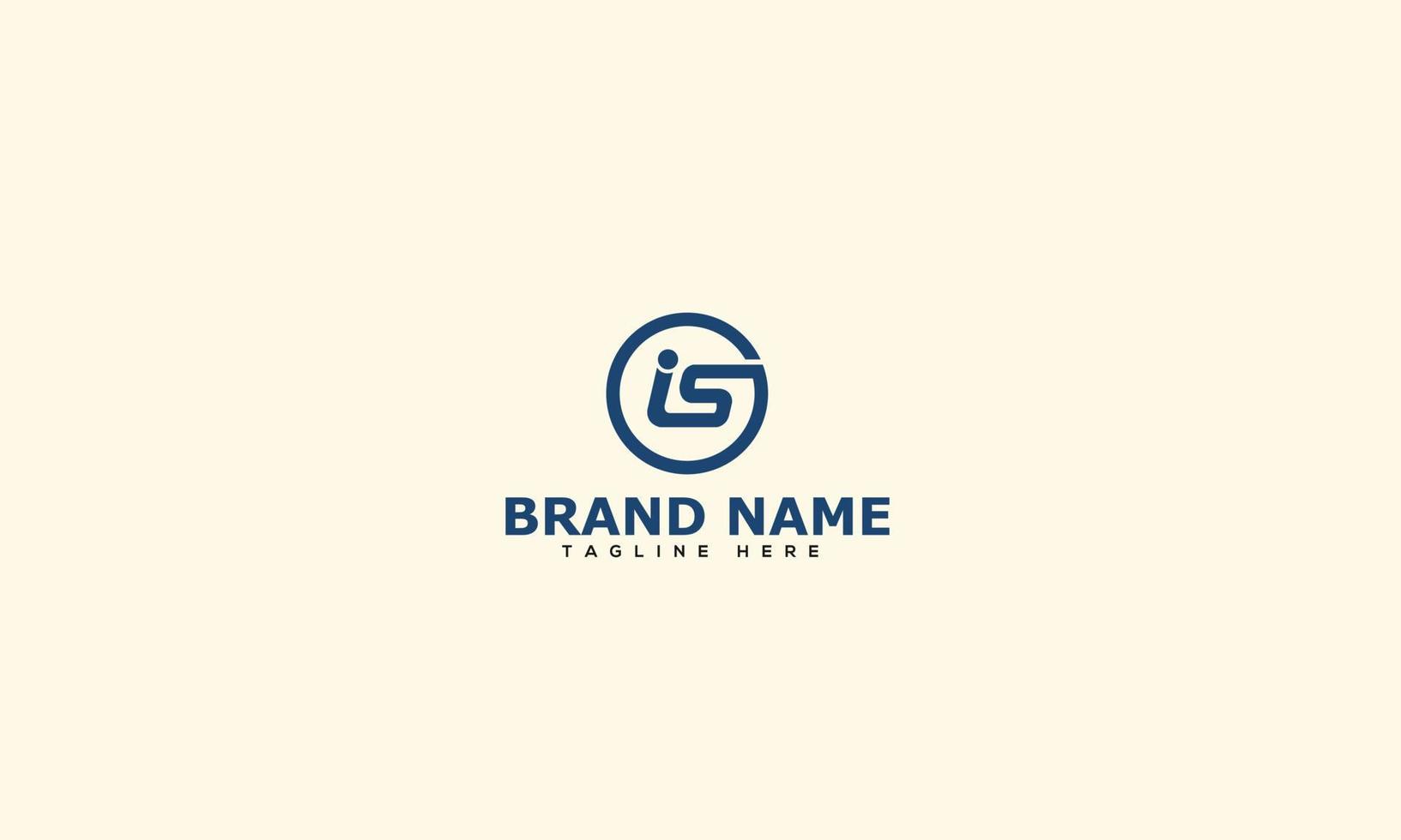 SI logo design modello vettore grafico il branding elemento