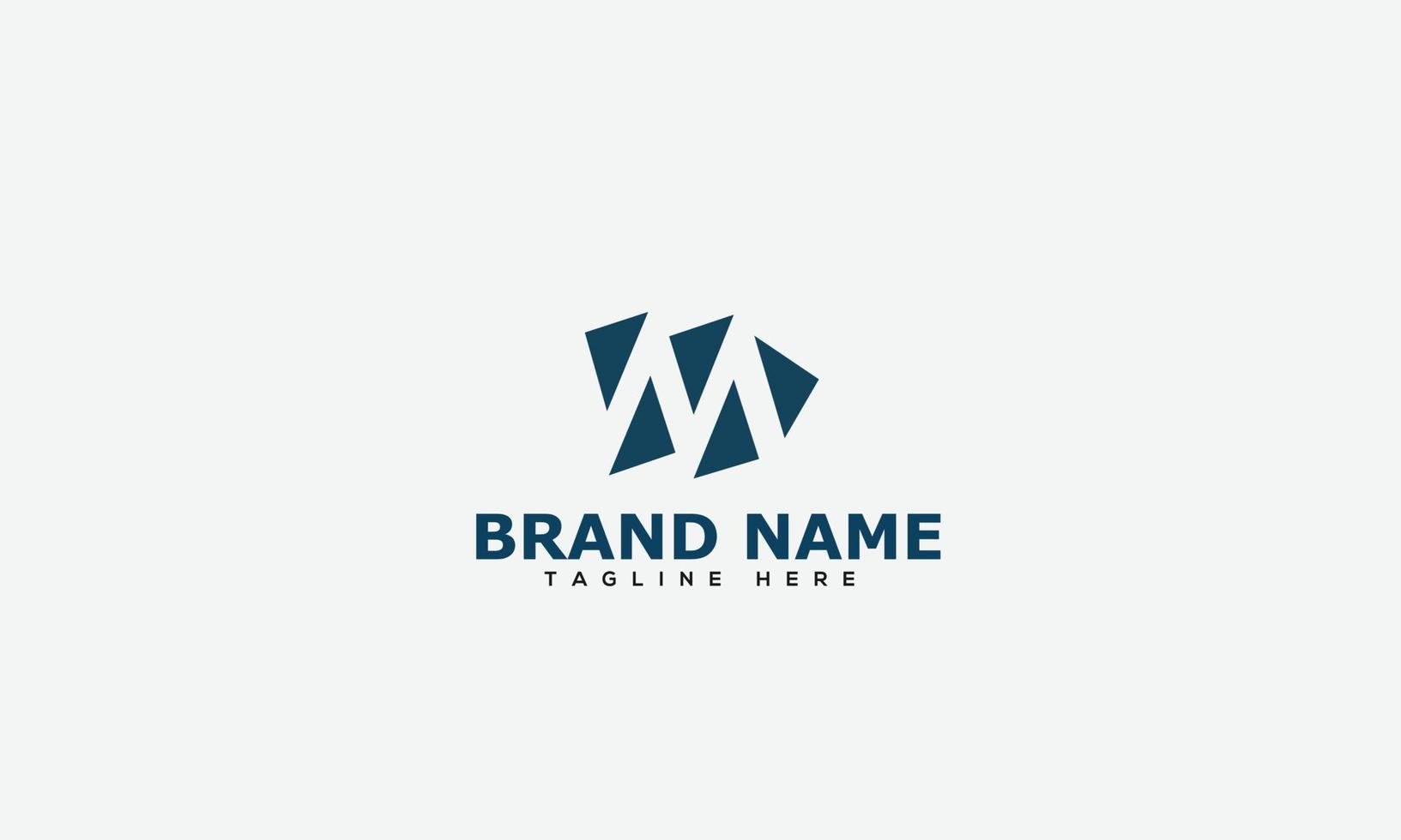 m logo design modello vettore grafico il branding elemento