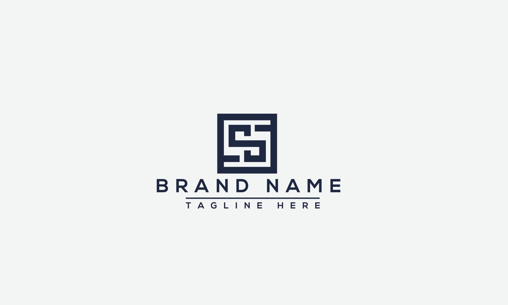 s logo design template elemento di branding grafico vettoriale. vettore