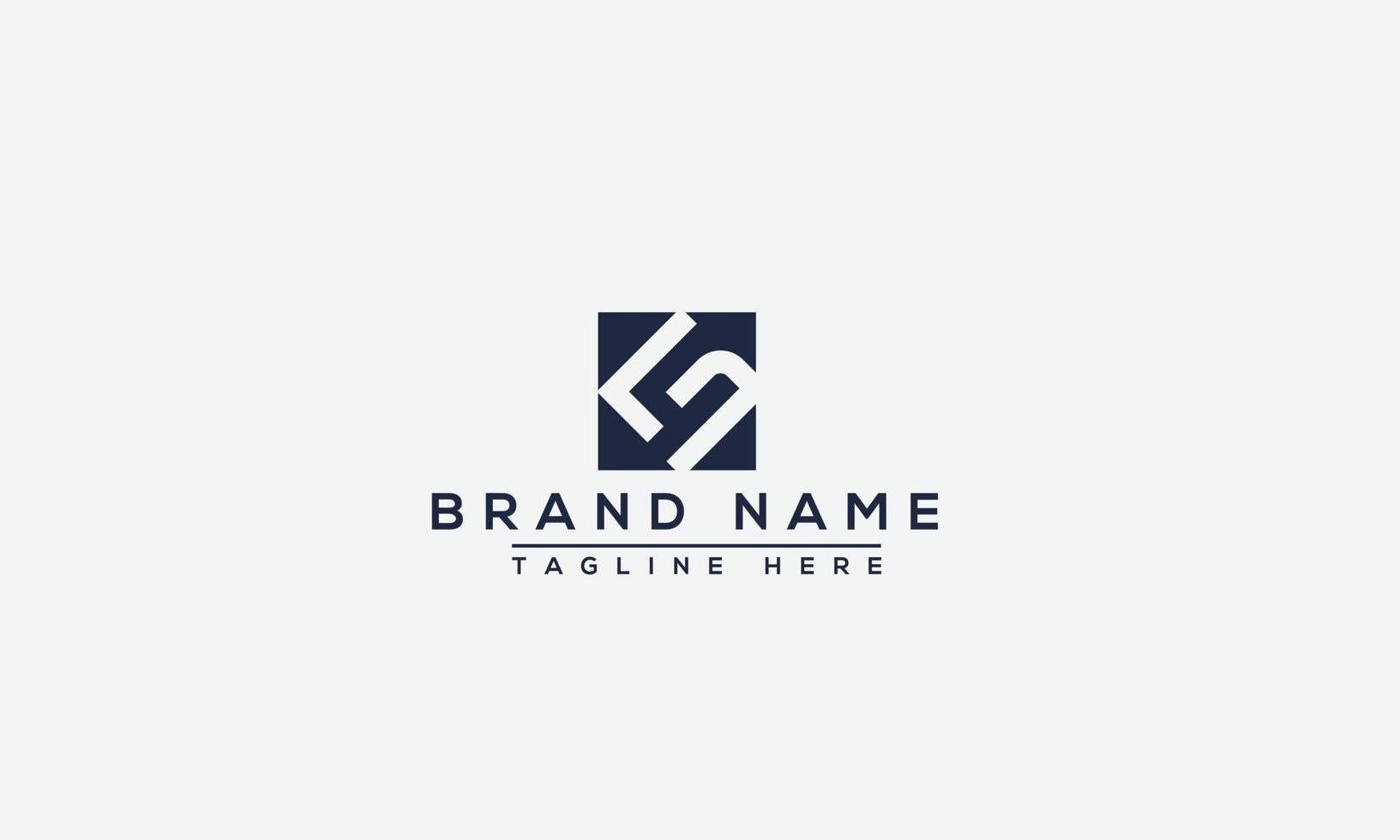 g logo design template elemento di branding grafico vettoriale. vettore