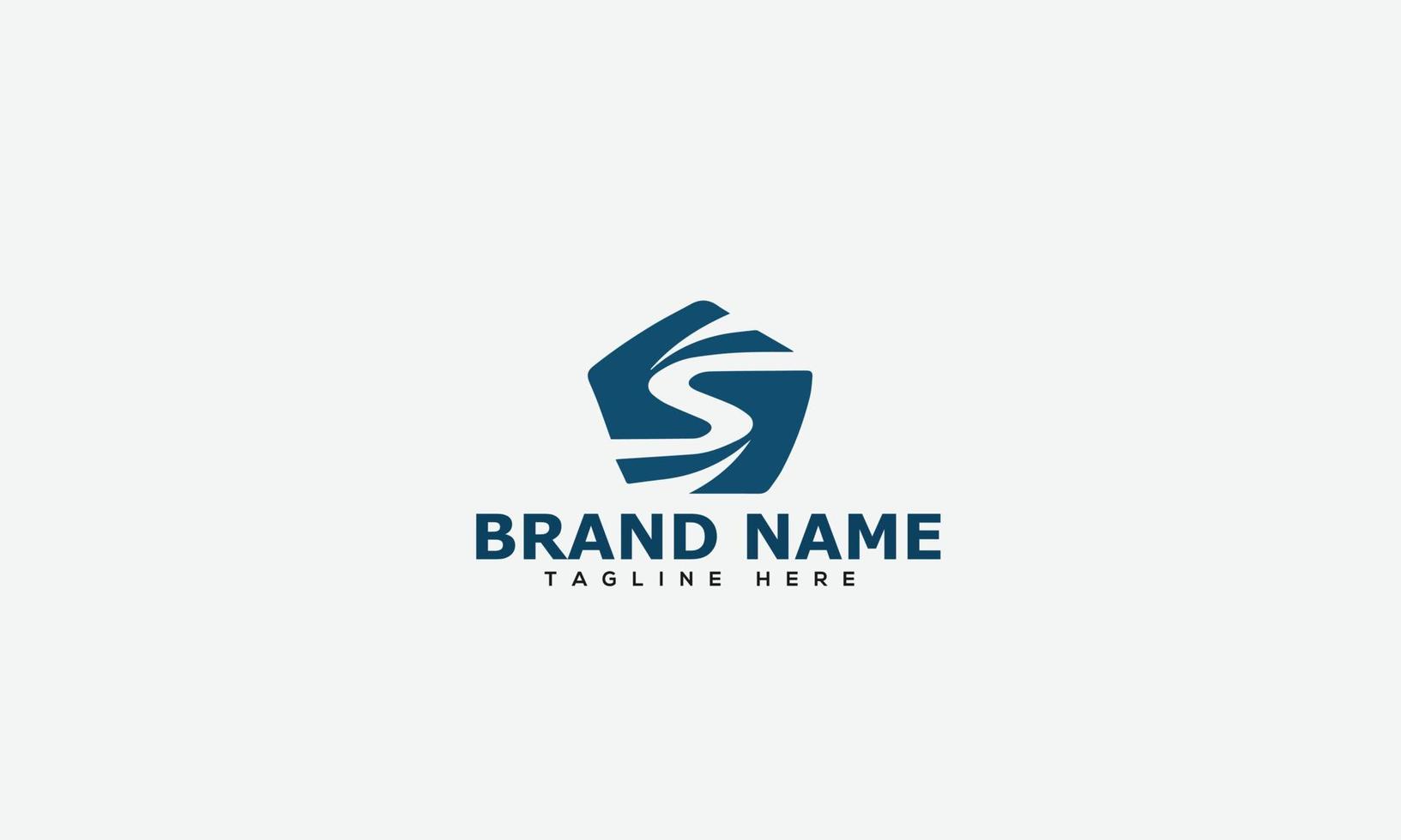 s logo design template elemento di branding grafico vettoriale. vettore