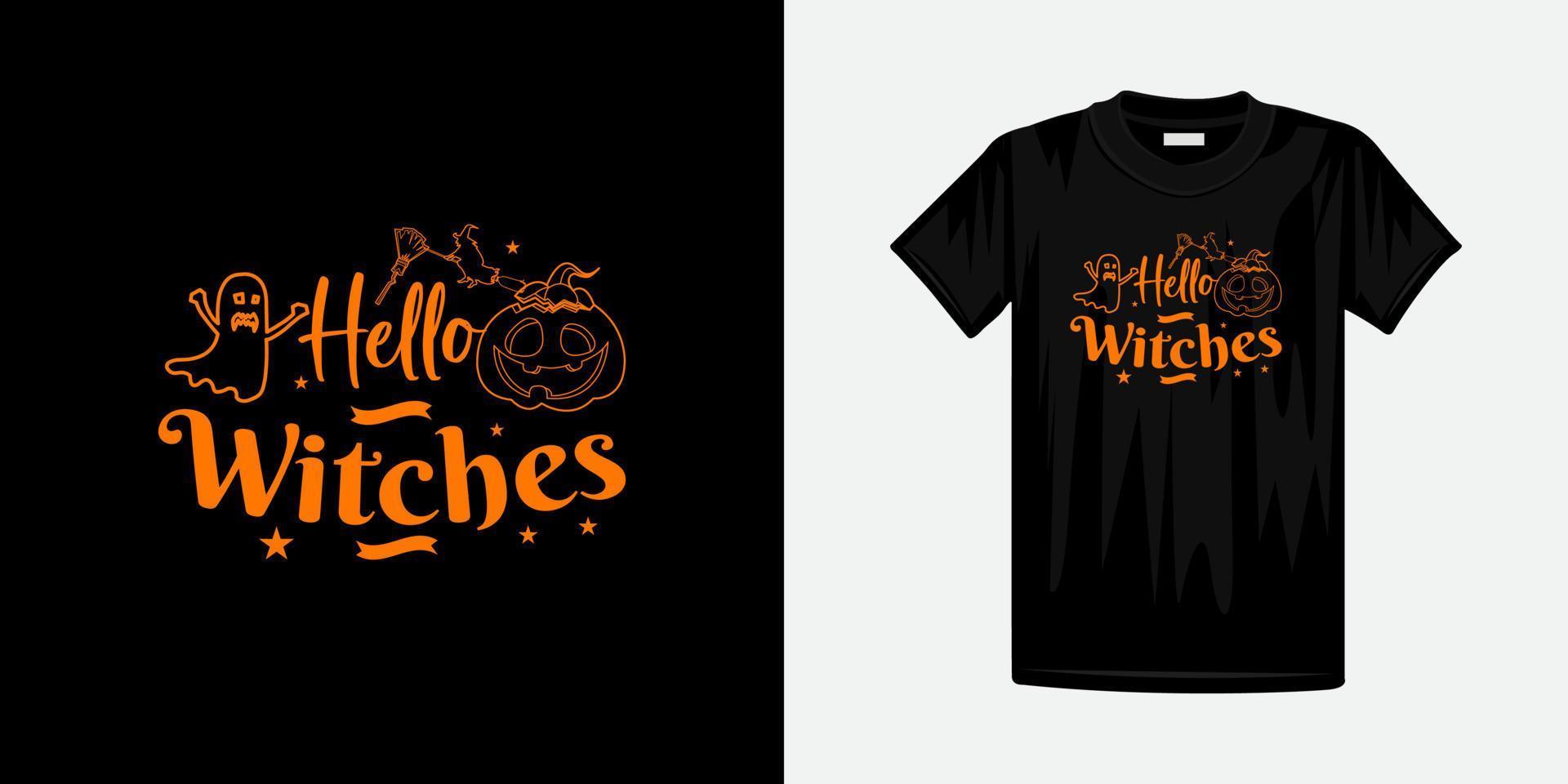 contento Halloween lettering vettore, vacanza calligrafia per striscione, manifesto, saluto carta, festa invito vettore