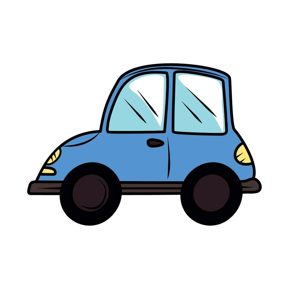 veicolo auto trasporto icona vettore