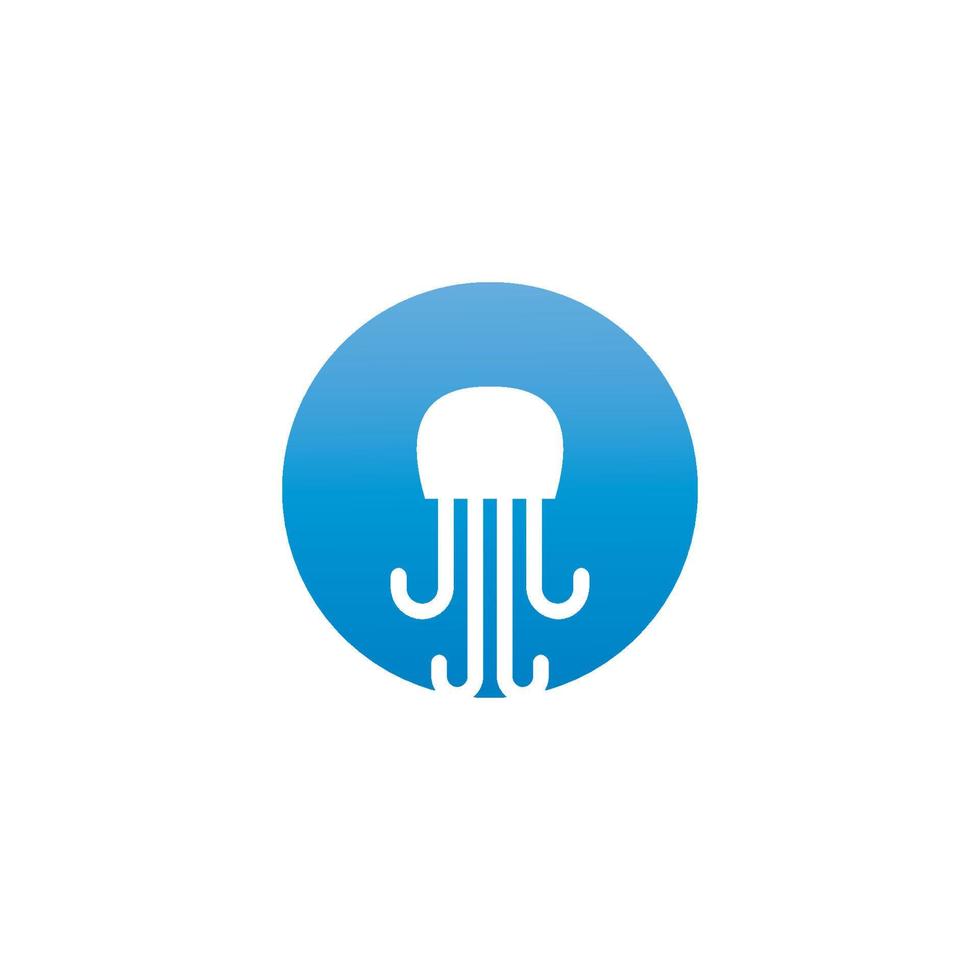 Medusa icona Drago testa logo vettore illustrazione modello design