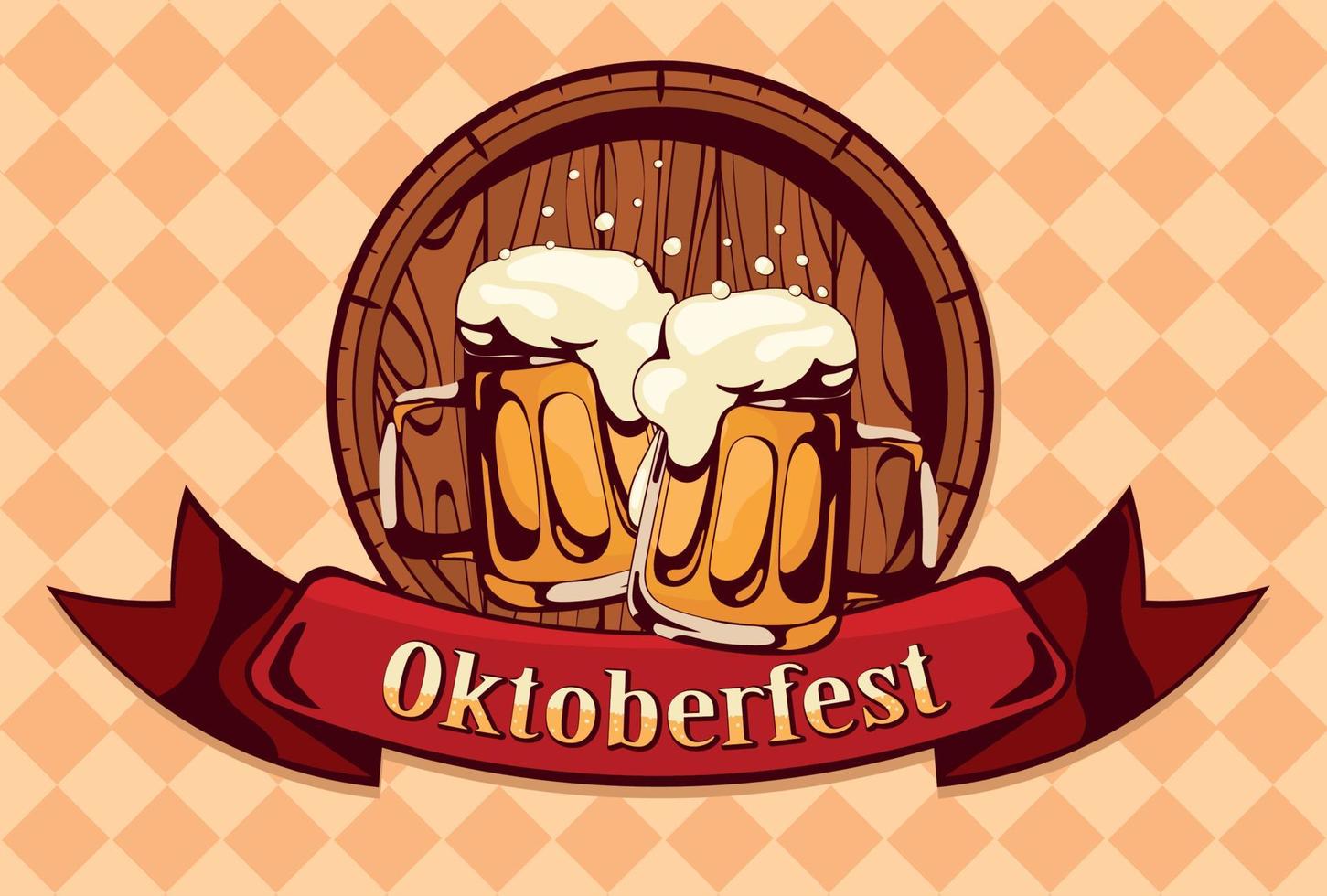 oktoberfest Germania celebrazione vettore