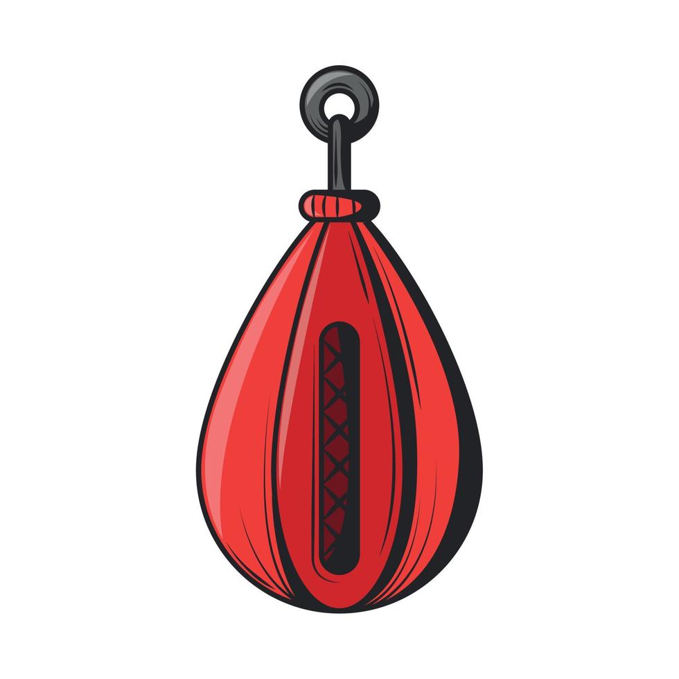 boxe sport Borsa vettore