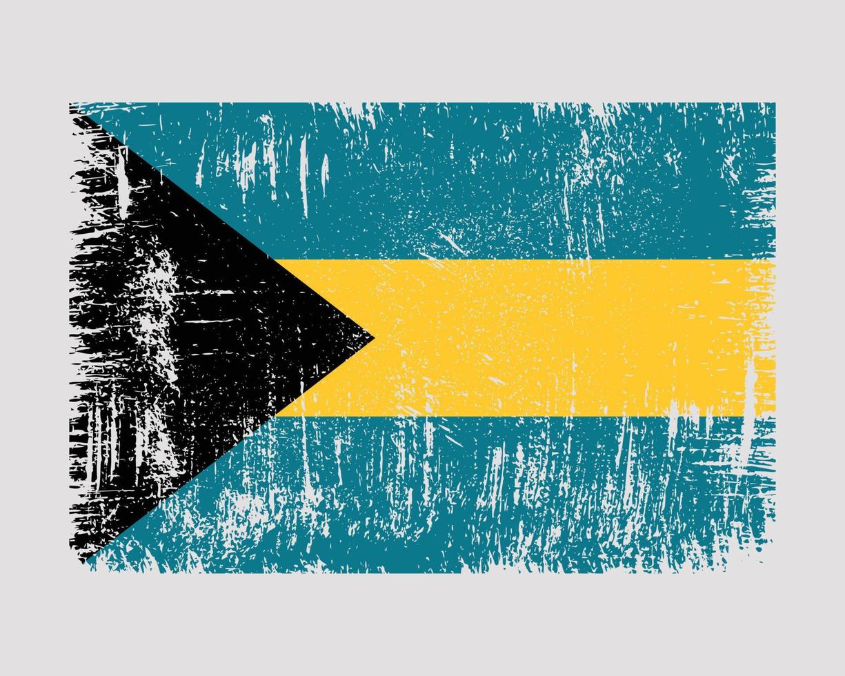 vettore bandiera bahamas