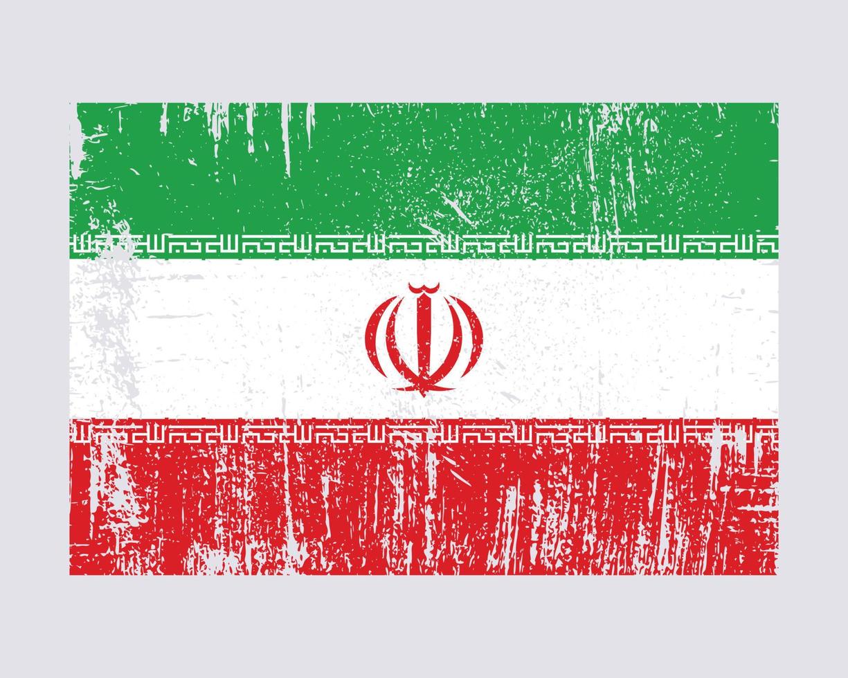 vettore bandiera iran