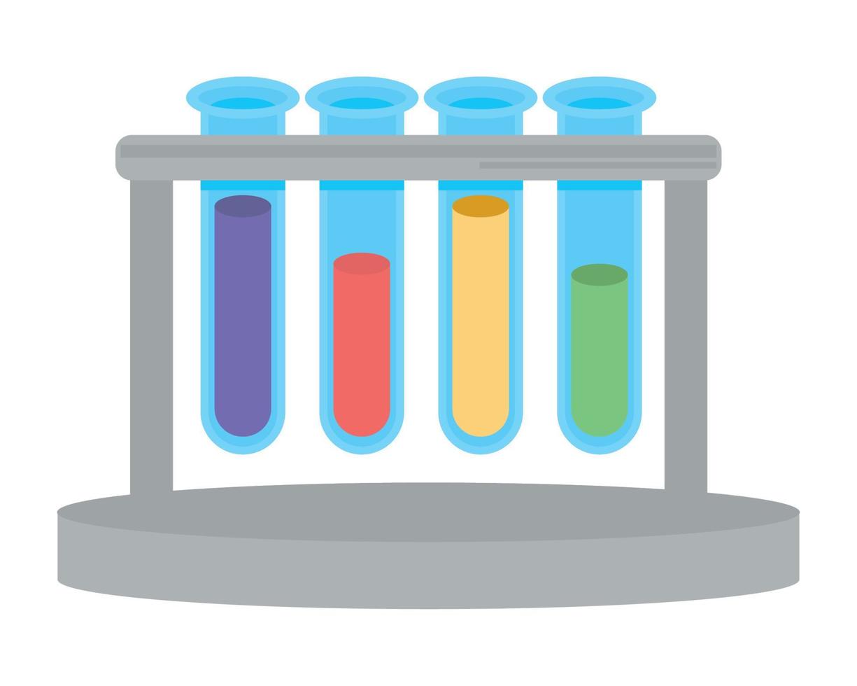 chimico fiaschi per scienza vettore