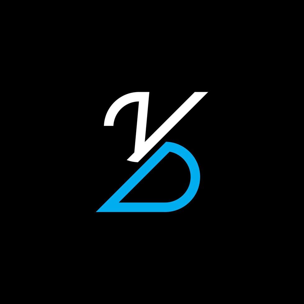 nd design creativo del logo della lettera con grafica vettoriale e logo semplice e moderno.