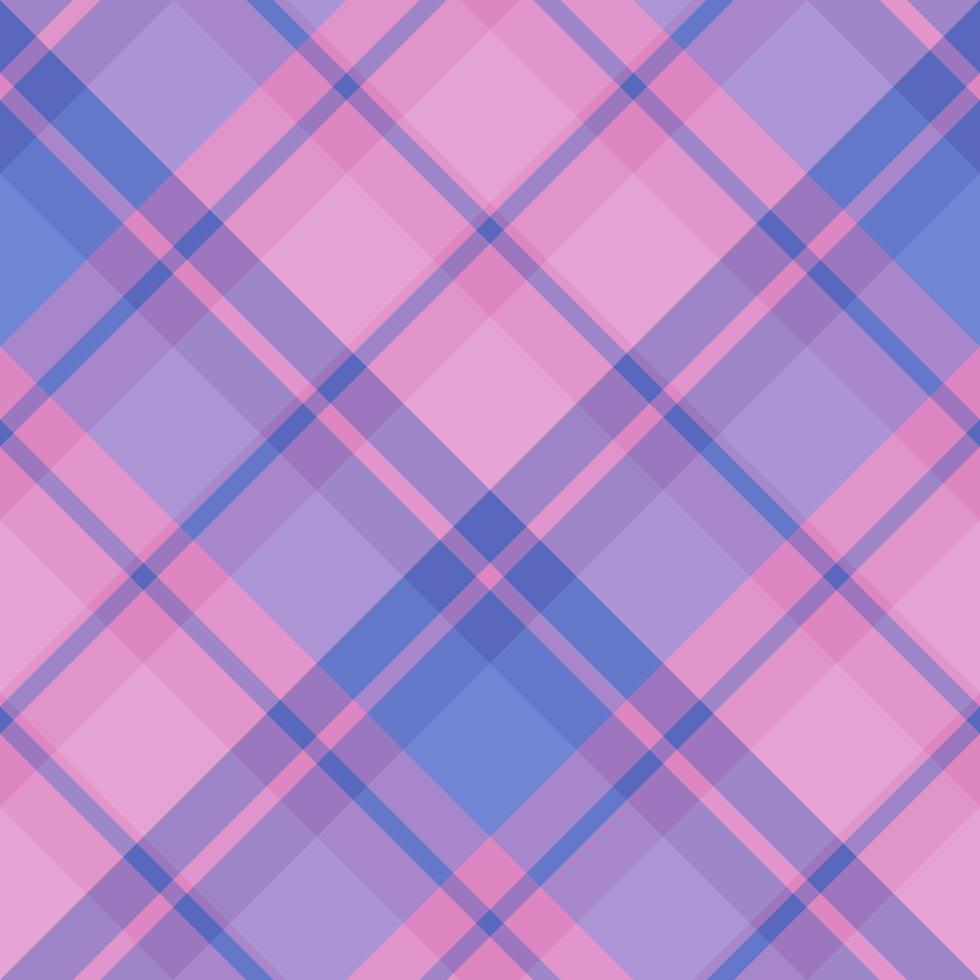 senza soluzione di continuità modello nel meraviglioso freddo rosa e buio blu colori per plaid, tessuto, tessile, Abiti, tovaglia e altro le cose. vettore Immagine. 2