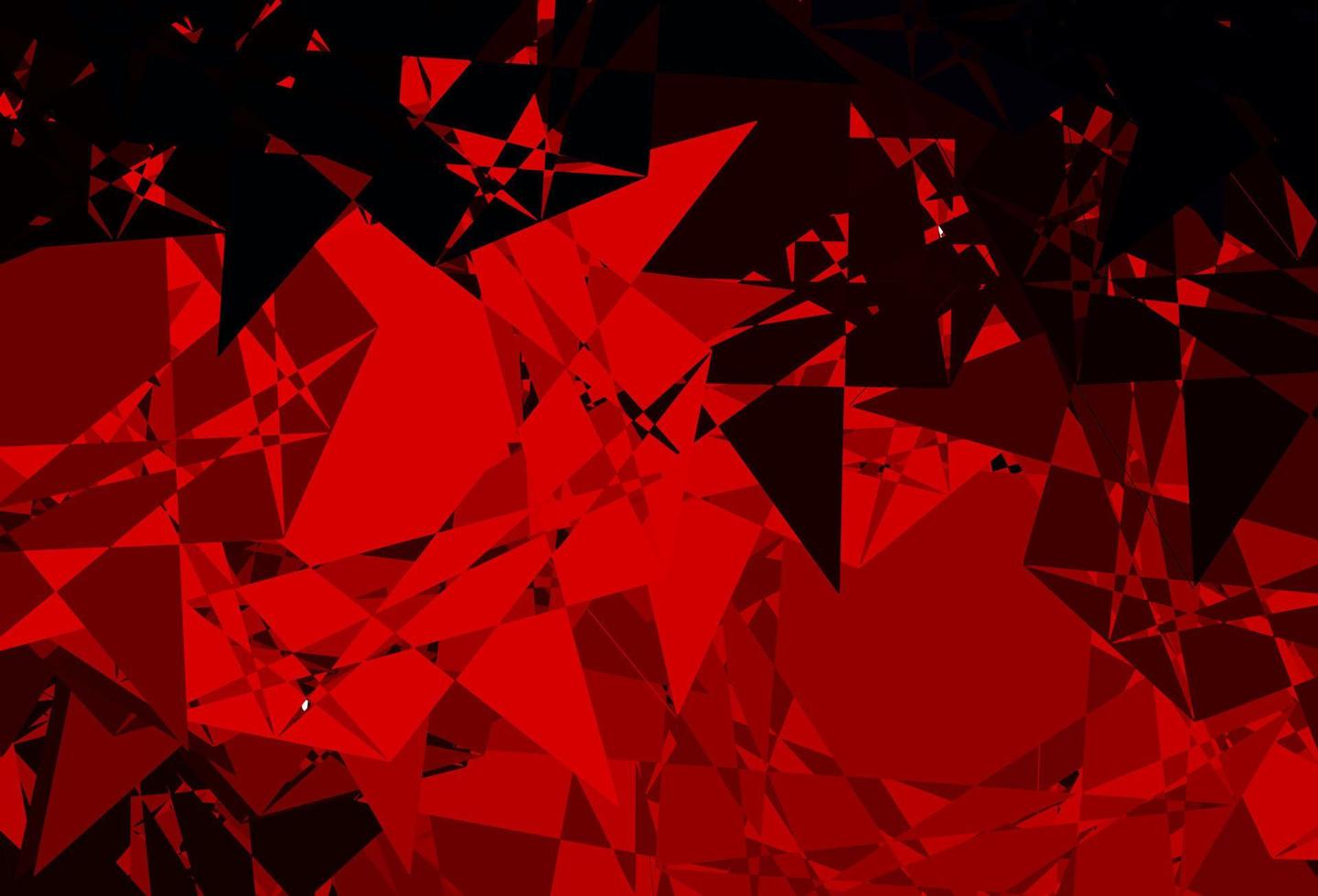 sfondo vettoriale rosso scuro con forme casuali.