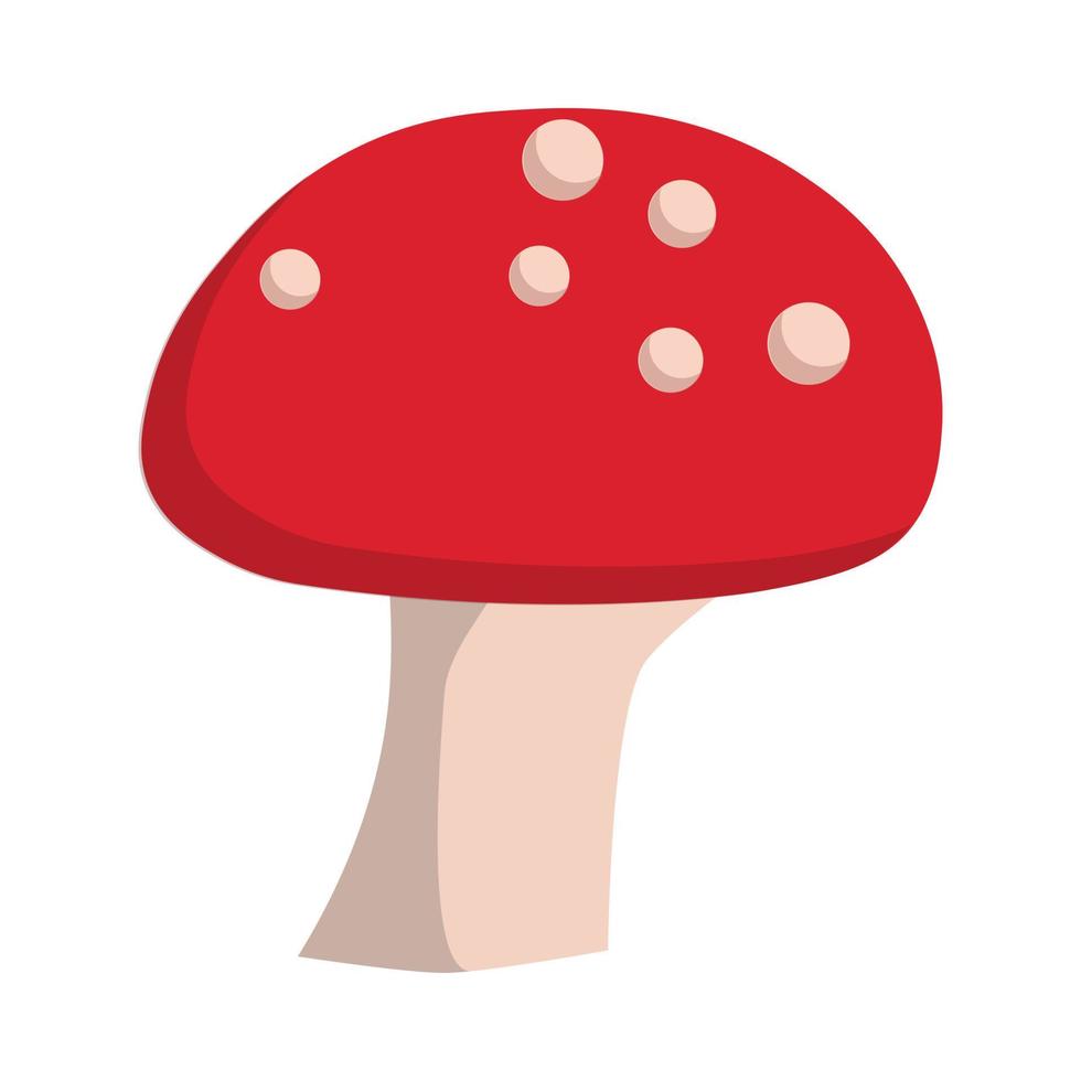fungo biologico vegetariano buongustaio ingrediente cucinando vettore piatto icona