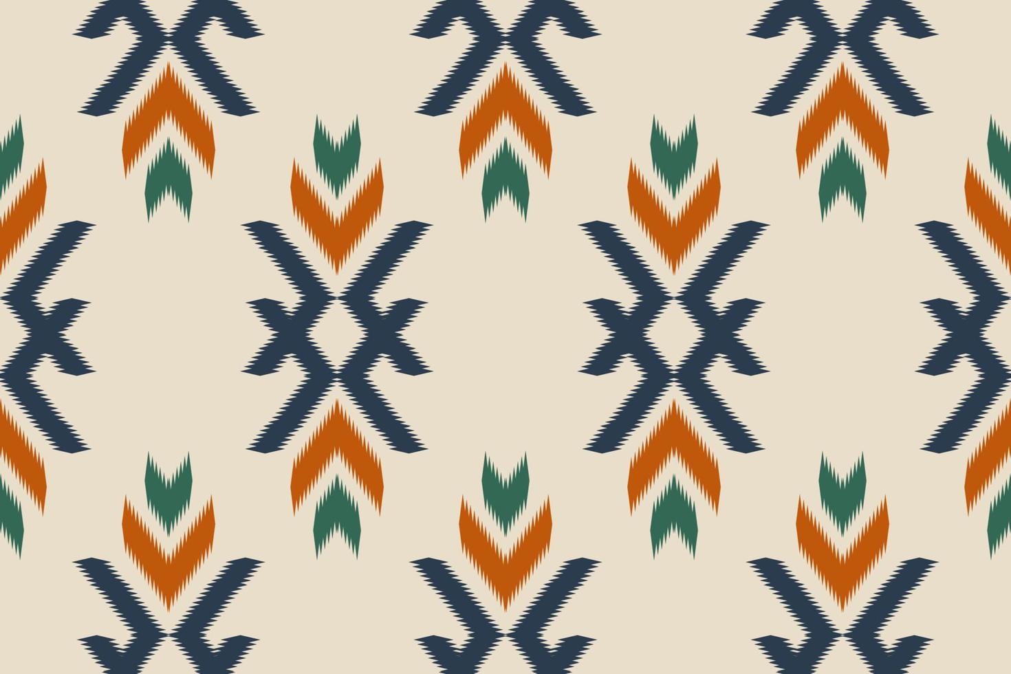 tessuto messicano stile. ikat senza soluzione di continuità modello tradizionale. design per sfondo, sfondo, vettore illustrazione, tessuto, vestiario, tappeto, tessile, batik, ricamo.