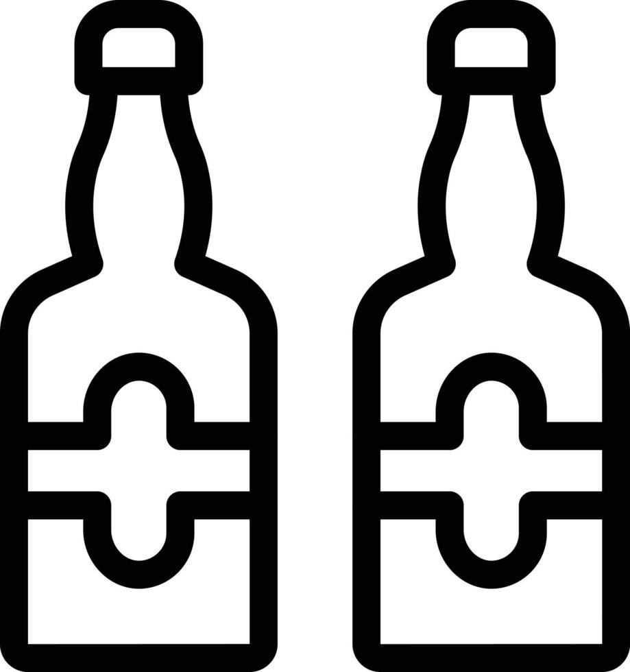 bottiglie vettore illustrazione su un' sfondo.premio qualità simboli.vettore icone per concetto e grafico design.