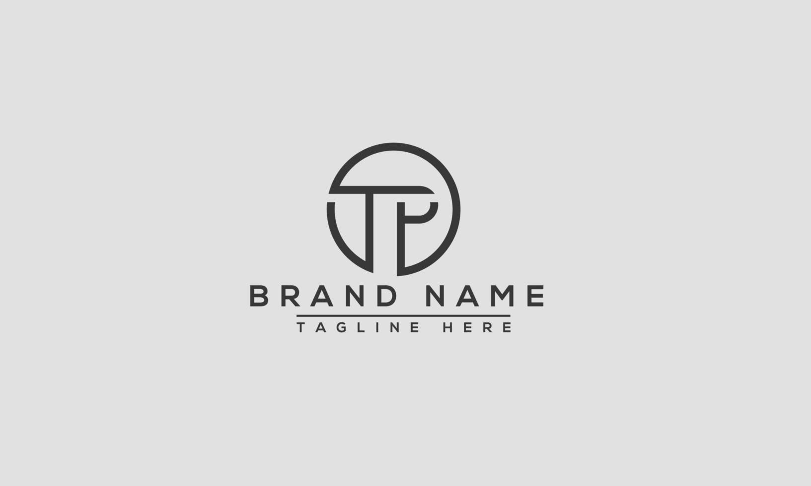 tr logo design template elemento di branding grafico vettoriale. vettore