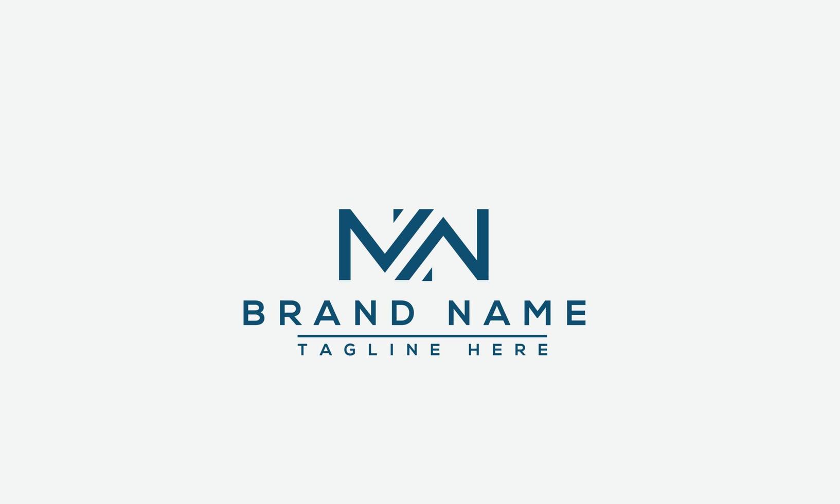 mw logo design modello vettore grafico il branding elemento.