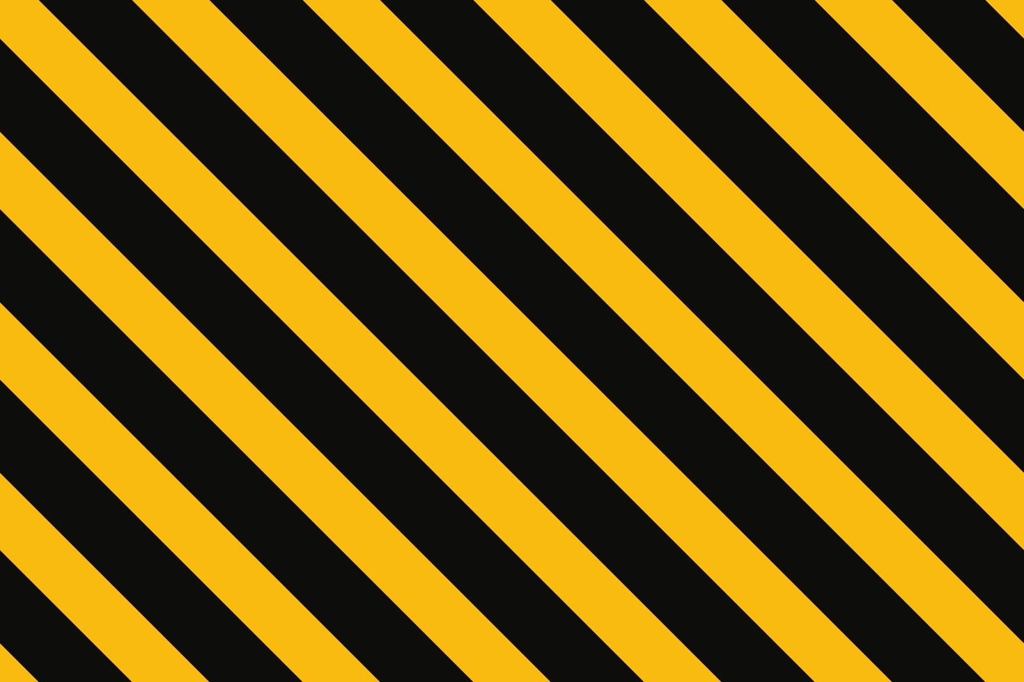 avvertimento senza soluzione di continuità modello con giallo e nero diagonale strisce. avvisare attenzione sfondo. giallo e nero Linee nastro. rischio attenzione cartello senza soluzione di continuità struttura. vettore illustrazione