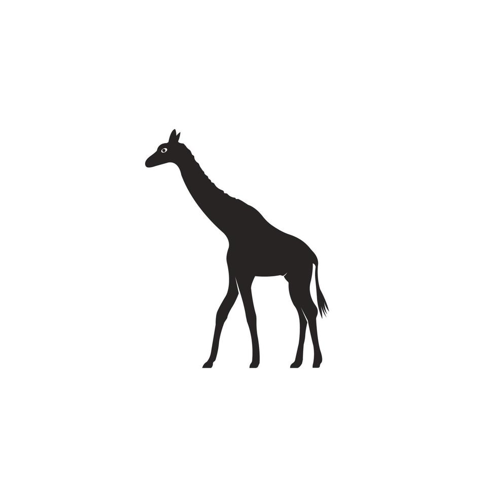 giraffa icona vettore illustrazione simbolo design