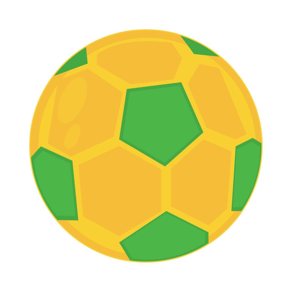 sport con pallone da calcio vettore