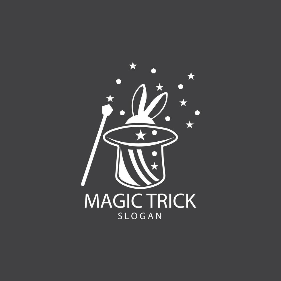 illustrazione di Magia cappello con bacchetta magica vettore