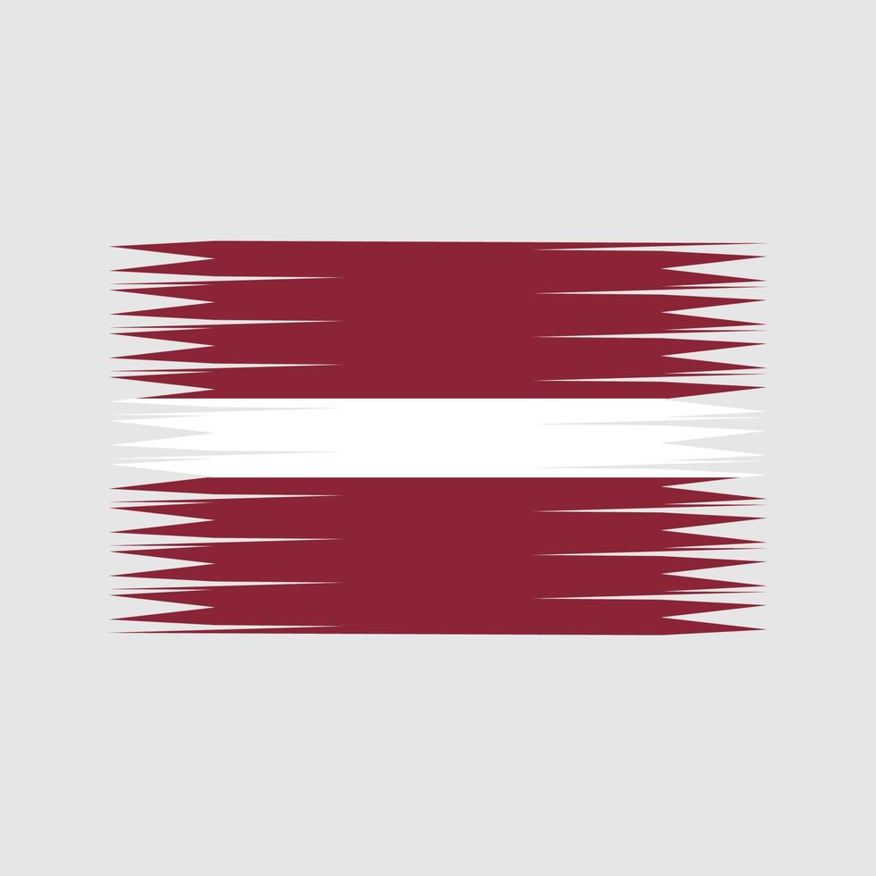 vettore di bandiera lettonia. bandiera nazionale