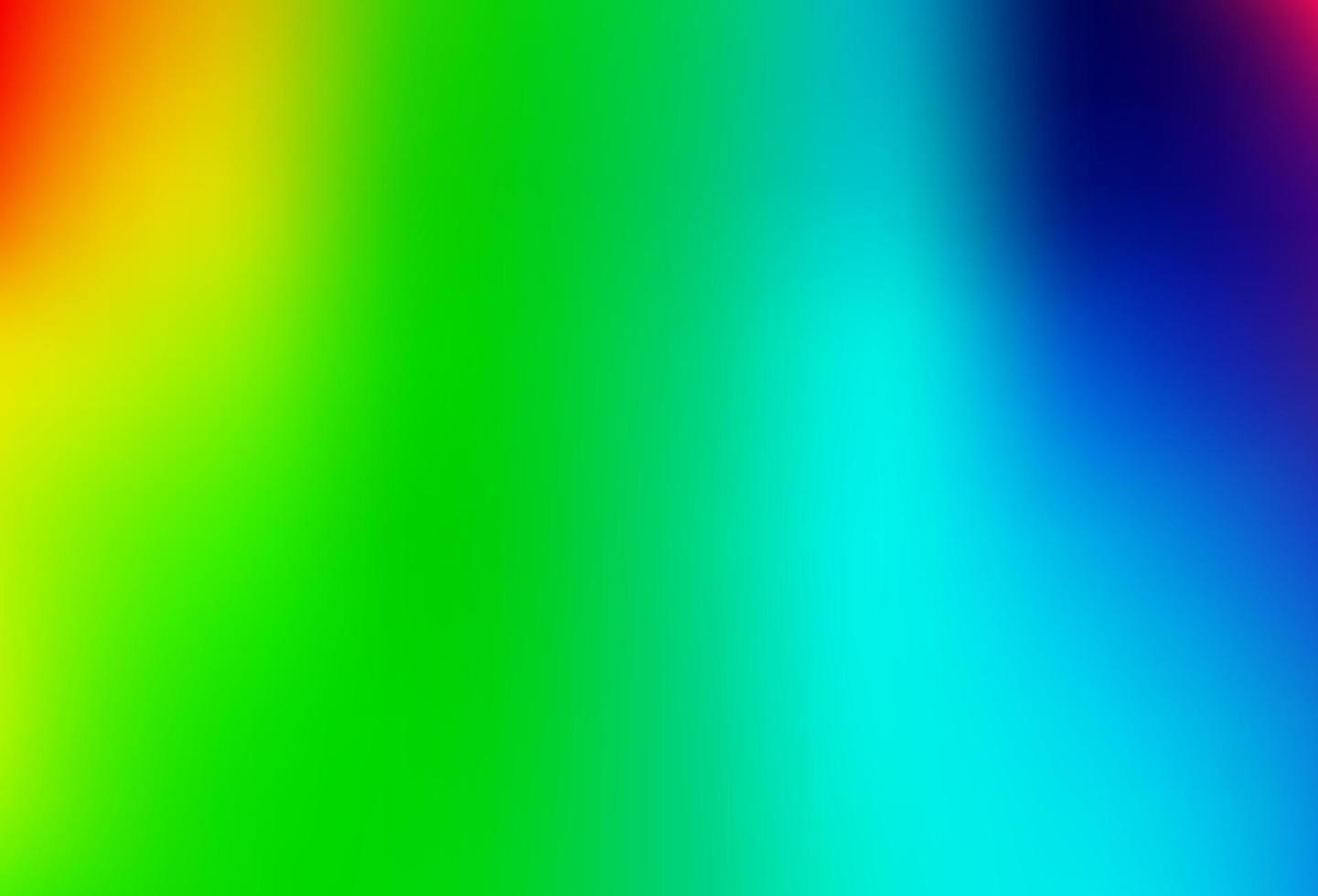 luce multicolore, vettore arcobaleno sfocato sfondo luminoso.