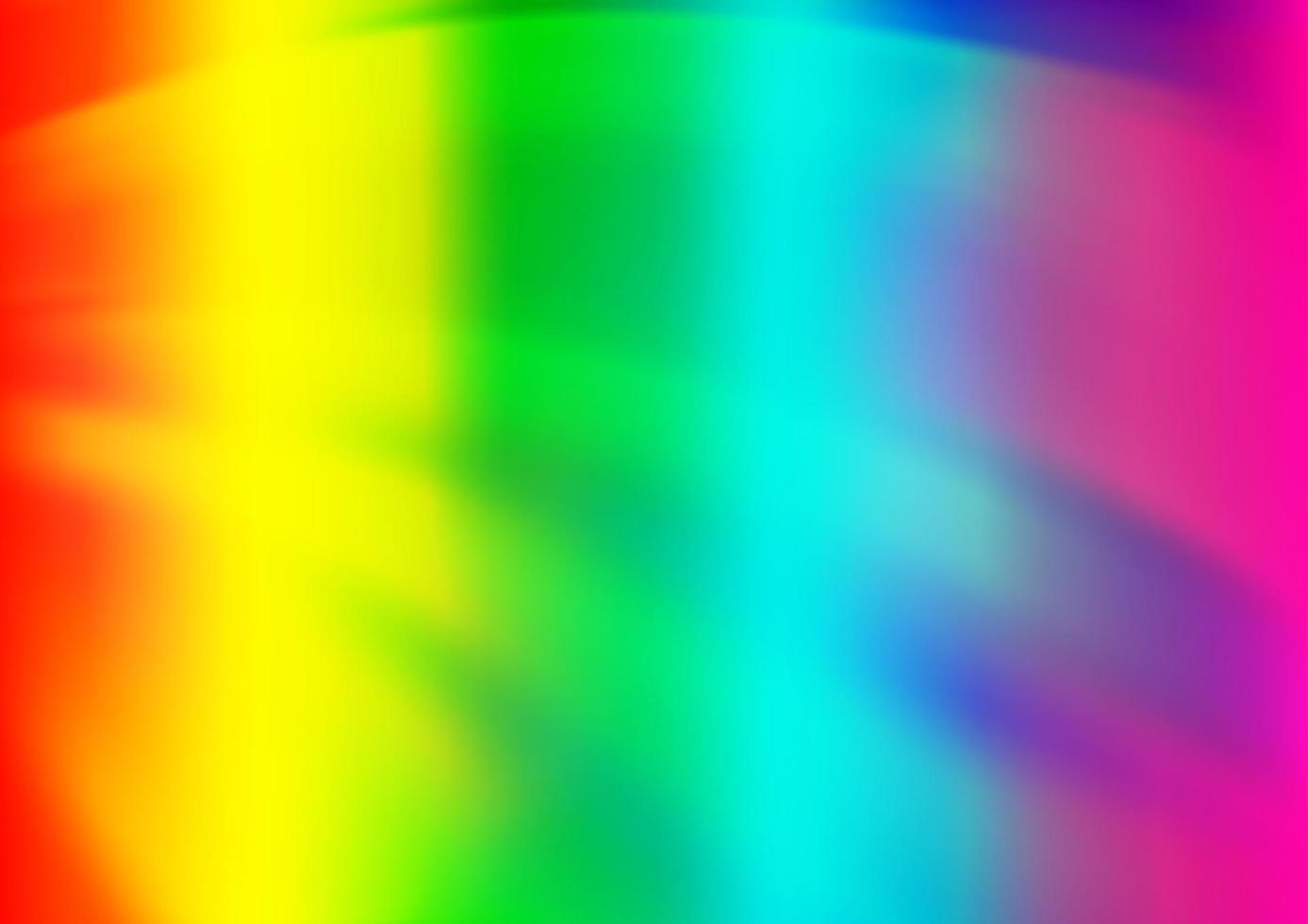 multicolore chiaro, bokeh vettoriale arcobaleno e motivo colorato.