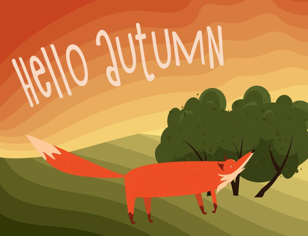 Ciao autunno vettore illustrazione con frase nel carta tagliare stile decorato con bellissimo luminosa le foglie su leggero sfondo. design per saluto carta, vendita o promozionale manifesto, volantino, ragnatela bandiera