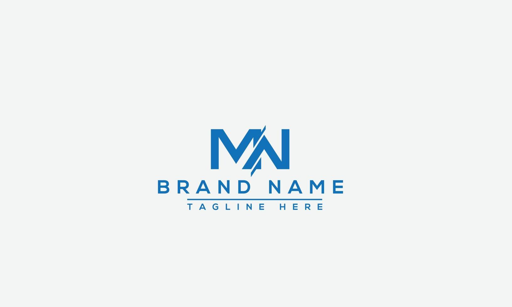 mw logo design modello vettore grafico il branding elemento.