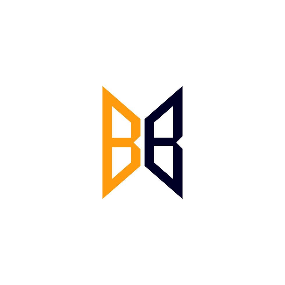 bb lettera logo creativo design con vettore grafico, bb semplice e moderno logo.