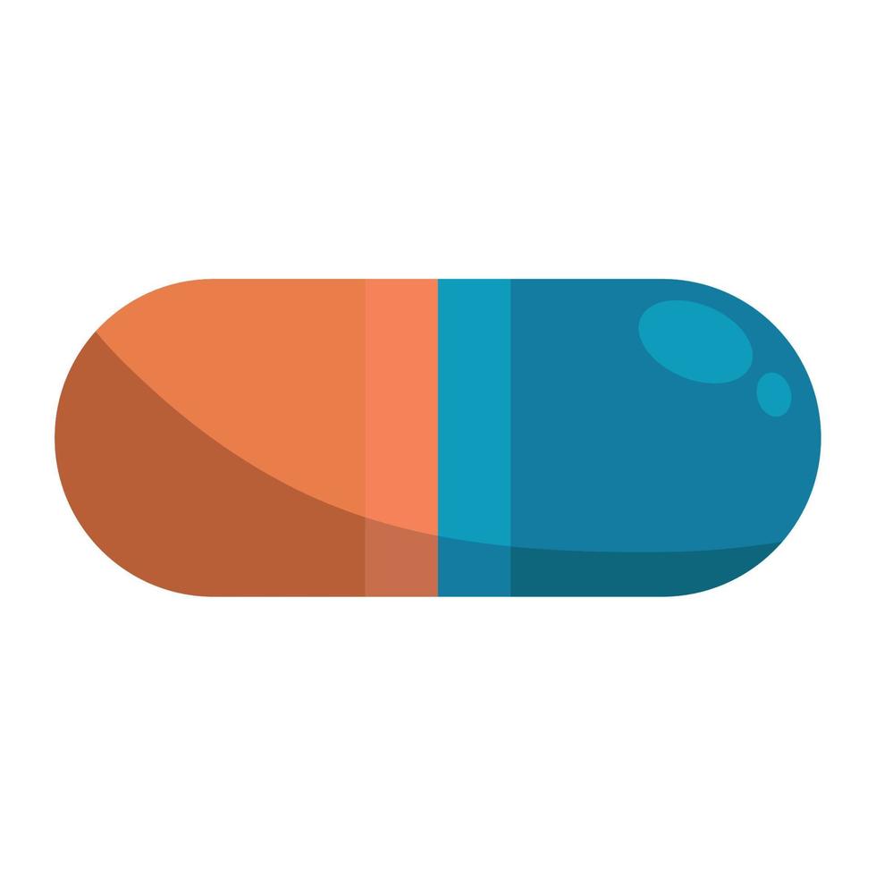 medicina farmacologica in capsule vettore