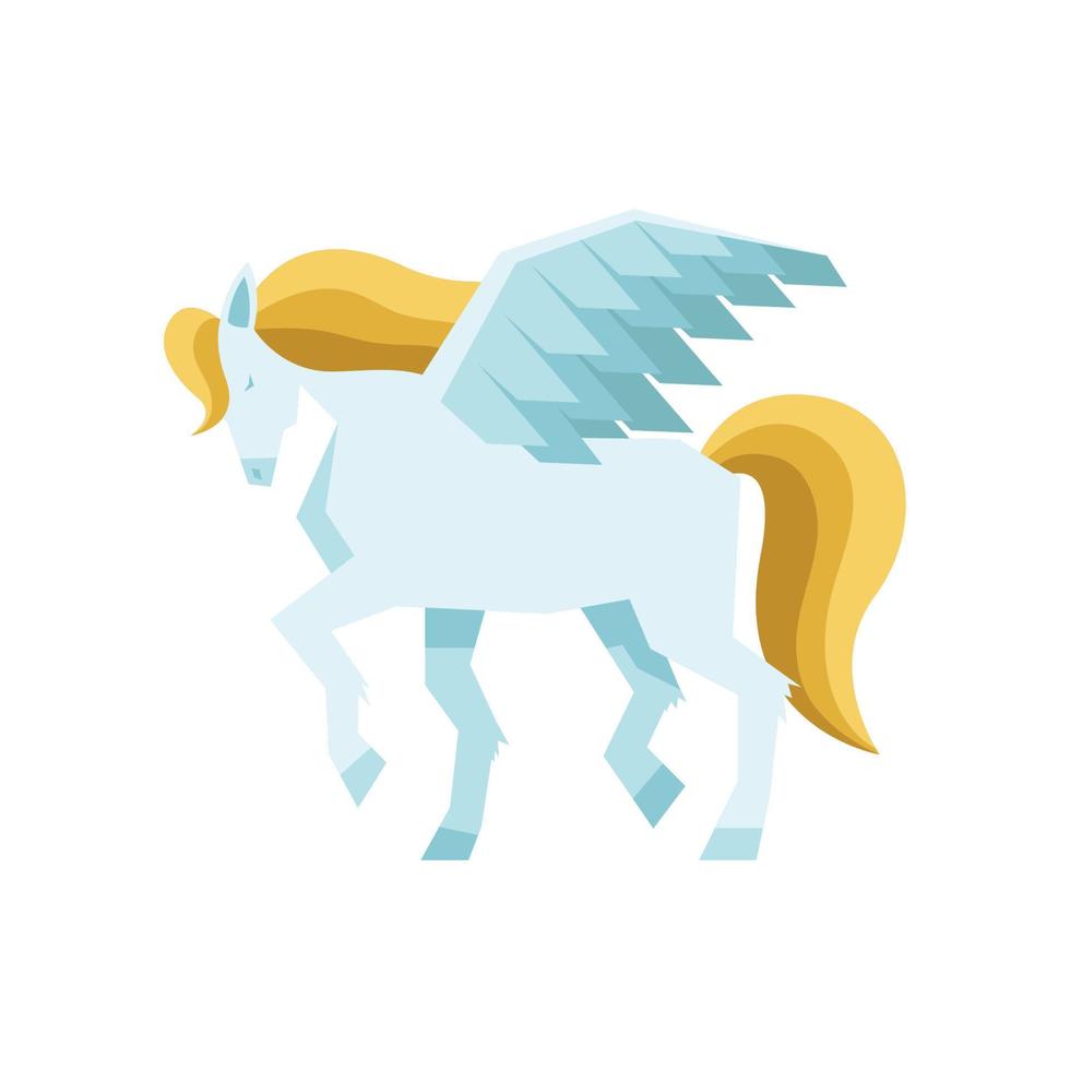 Pegasus mitologia creatura vettore