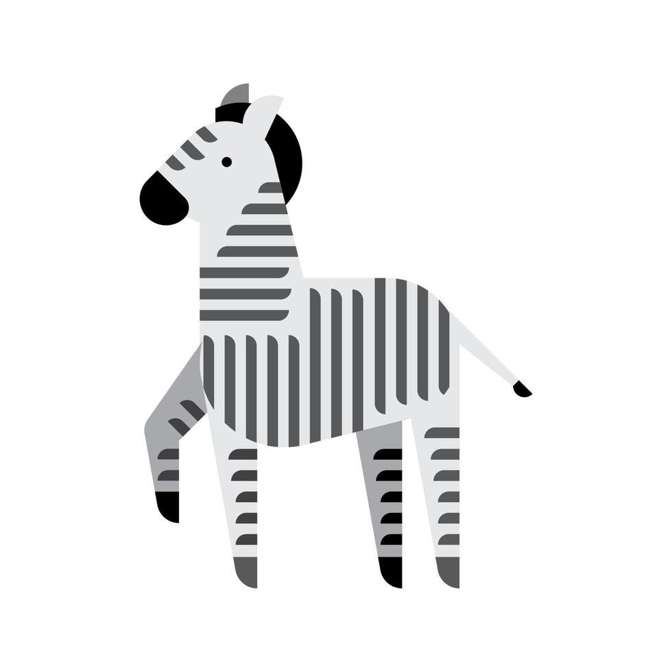 zebra di base le forme vettore