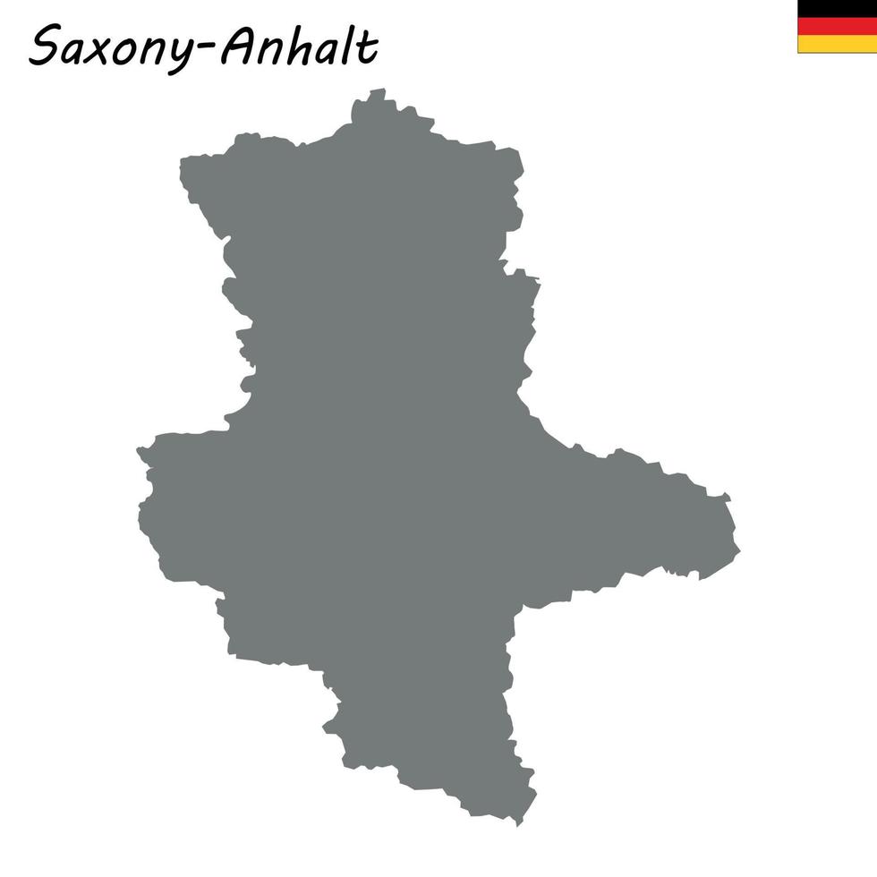 alto qualità carta geografica è un' stato di Germania vettore