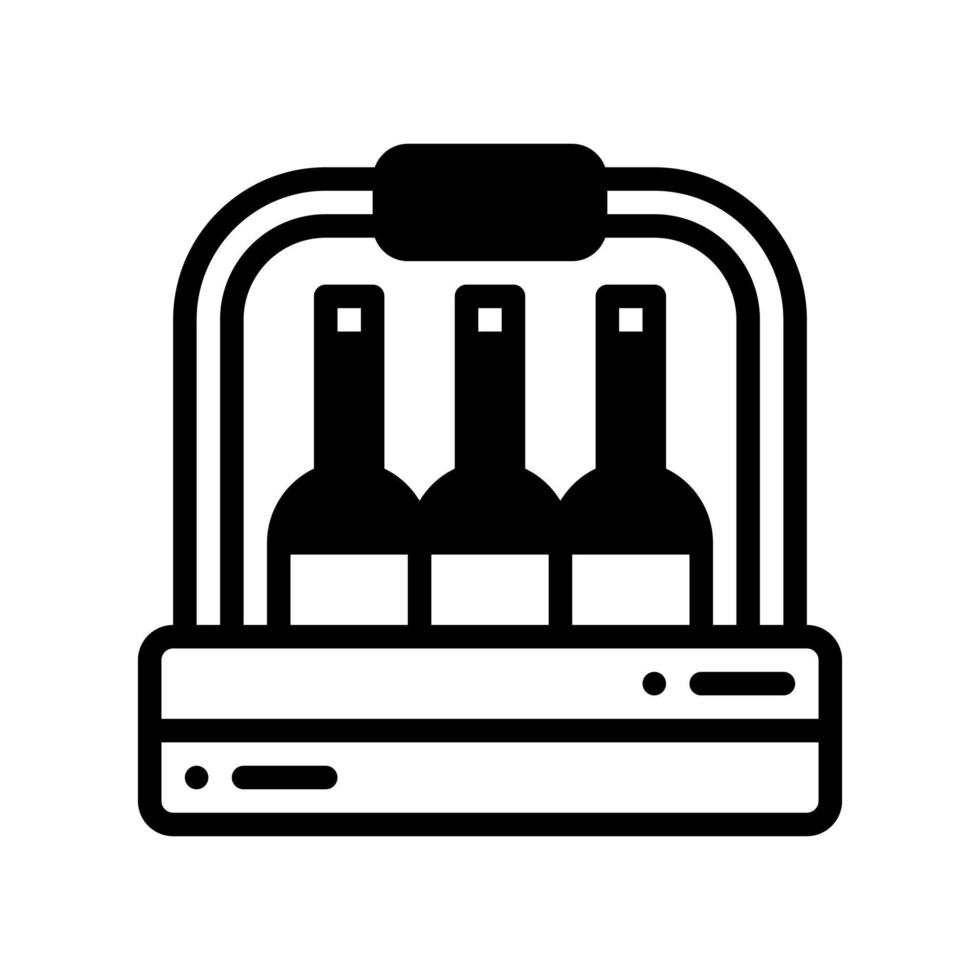 birra scatola solido stile icona. vettore illustrazione per grafico disegno, sito web, app. eps 10