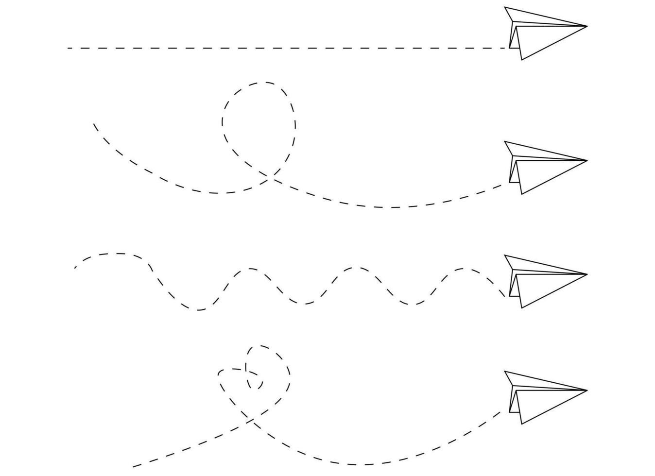 aereo vettore design illustrazione isolato su bianca sfondo