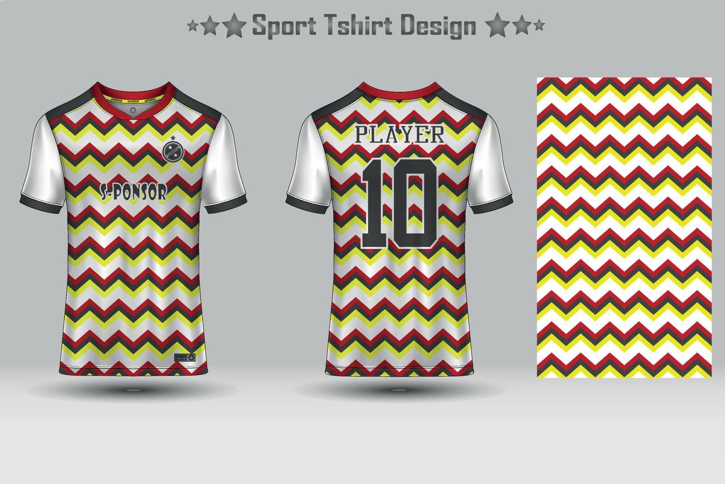 calcio sport maglia modello astratto geometrico modello maglietta design vettore