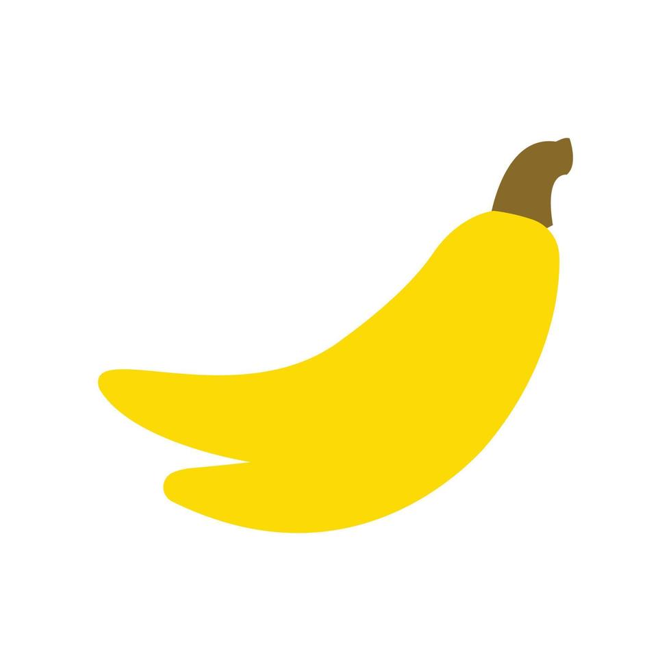 illustrazione di un' Banana foglia nel vettore modulo con un' piatto design.