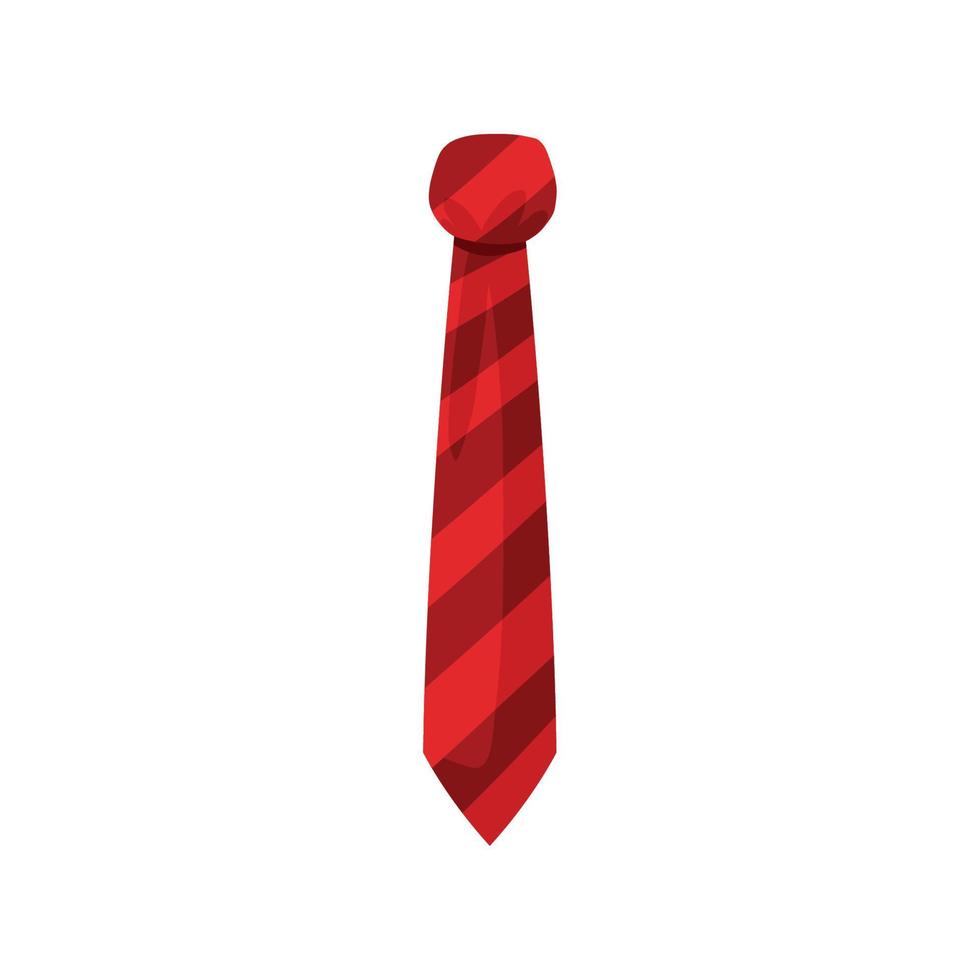 rosso cravatta icona vettore
