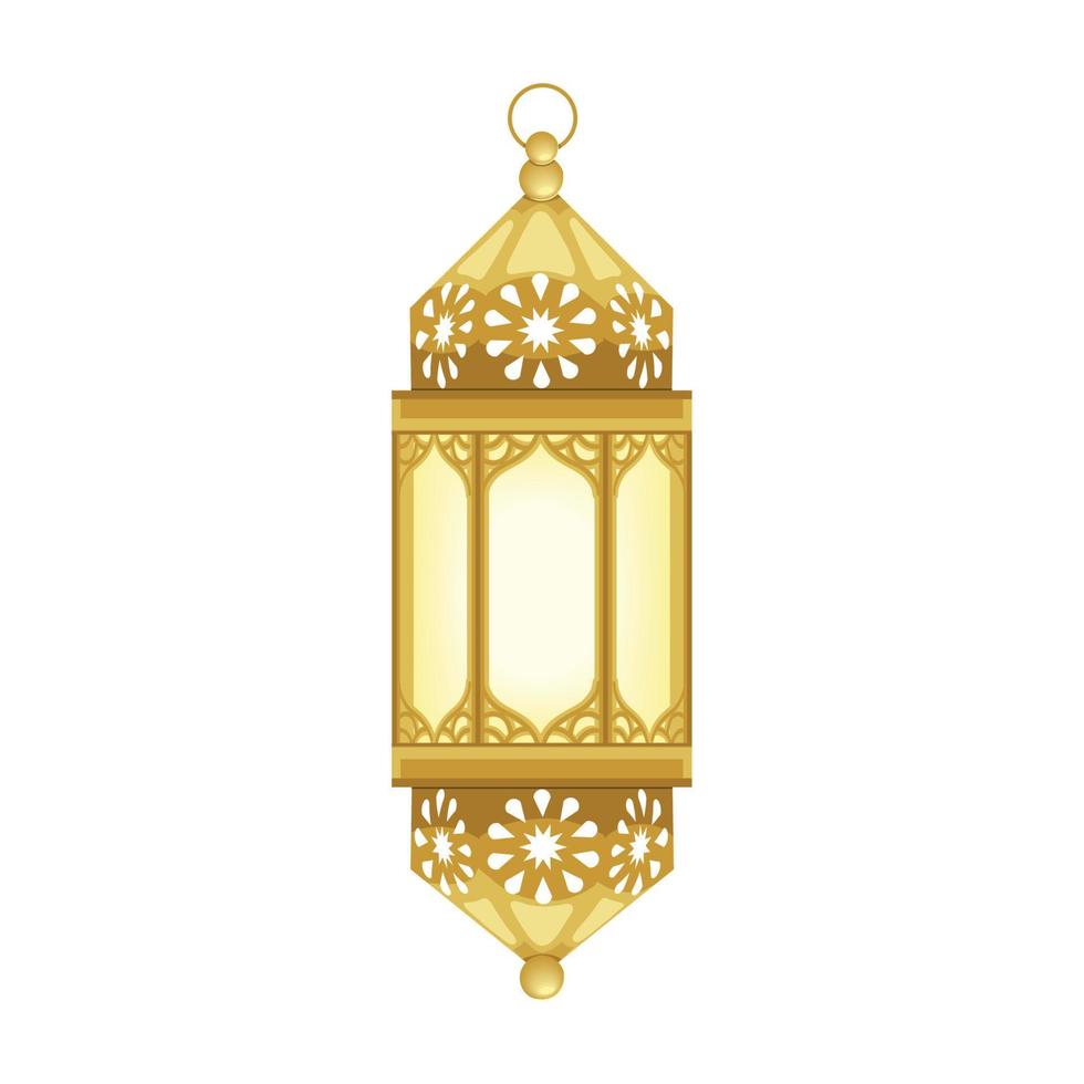 Arabo tradizionale lanterna vettore