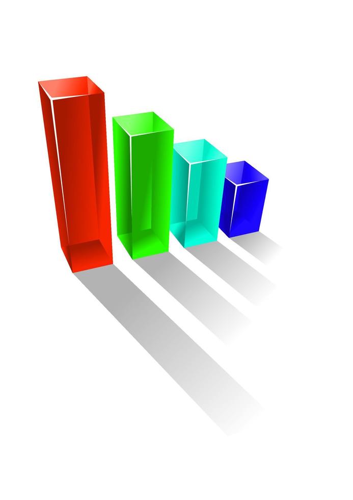 in crescita attività commerciale grafico vettore