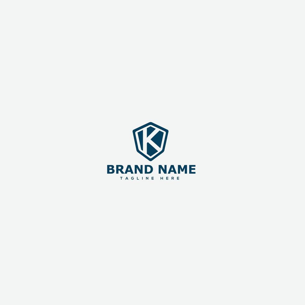 k logo design template elemento di branding grafico vettoriale. vettore