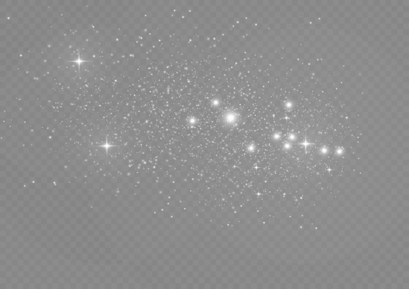 vettore bianca luccichio particelle sfondo effetto per lusso saluto ricco carta. bianca scintille luccichio speciale leggero effetto. scintillante struttura. polvere di stelle scintille nel un esplosione su un' nero sfondo.