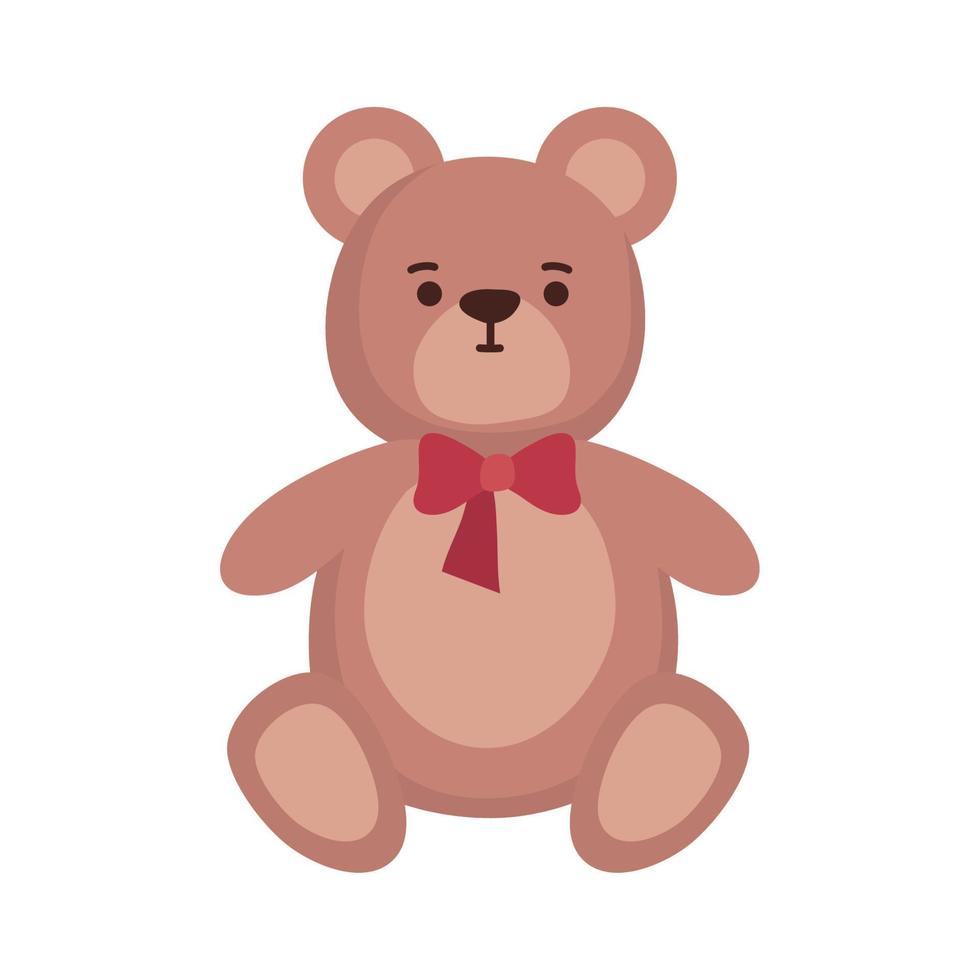 orso orsacchiotto rimpinzato giocattolo vettore