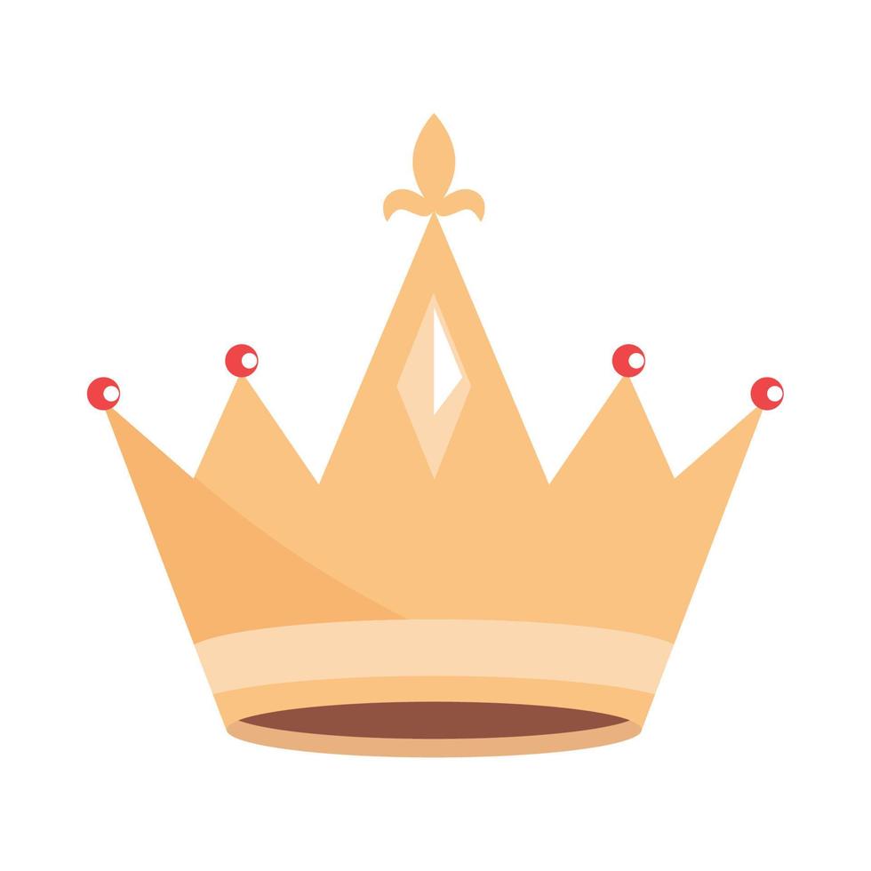 reale monarca corona vettore