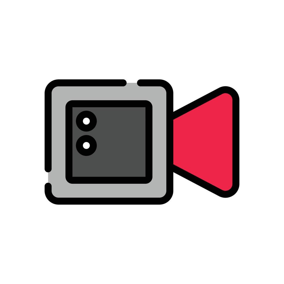 film utente interfaccia icona vettore