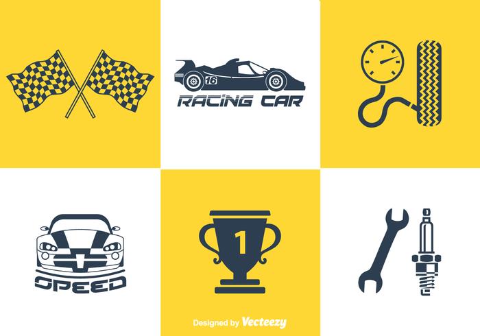 Pit Stop Vector Icons