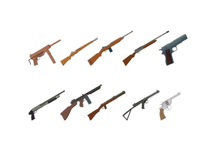 Vettori di pistola della seconda guerra mondiale